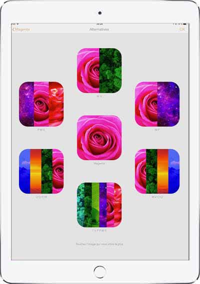 Lumencure color-institute app iOS chromothérapie couleurs alternatives
