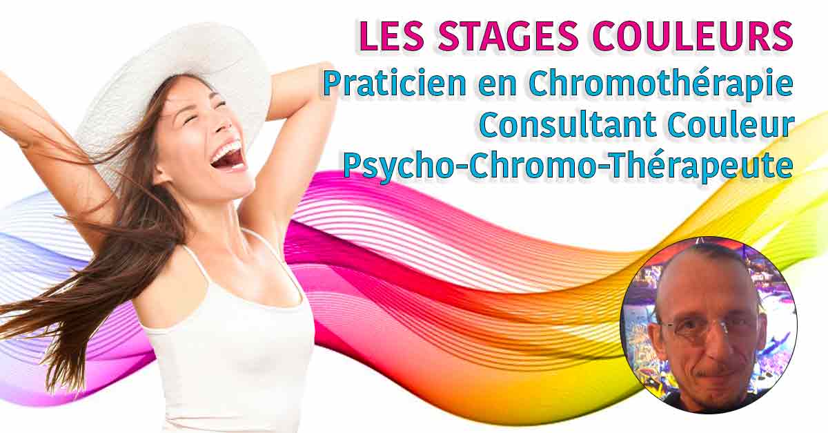 Stage et Formation de chromothérapie France Belgique Suisse Pierre Van Obberghen