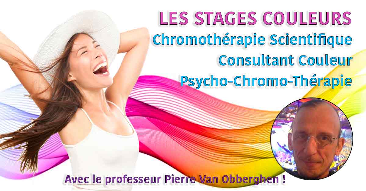 formation de chromothérapie avec Pierre Van Obberghen